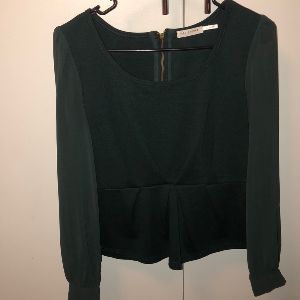 Blu Pepper Peplum Top